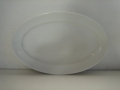 Pålægsfad oval 32 cm.