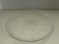 Glasfade, flade ø 27 cm