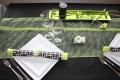 Organza, LIME, rulle á 9 meter