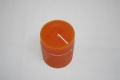 Rustik bloklys, orange 8,5 x 7 cm