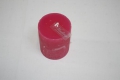 Rustik bloklys, pink 8,5 x 7 cm