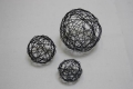 Wireballs, sort, Ø 3 CM.