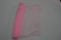Organza, LYSERØD, rulle a
