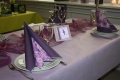 Organza, MØRKLILLA, rulle a